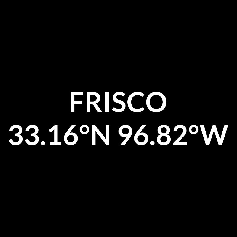 Frisco, Texas, USA Coordinates