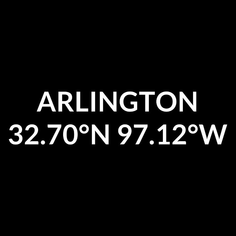 Arlington, Texas, USA Coordinates
