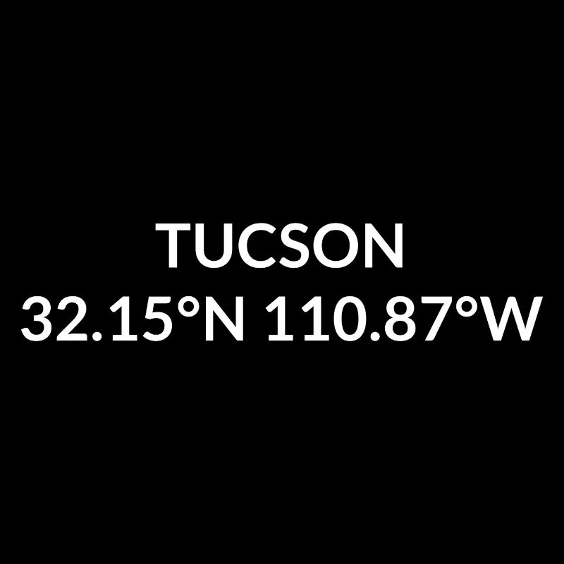Tucson, Arizona, USA Coordinates