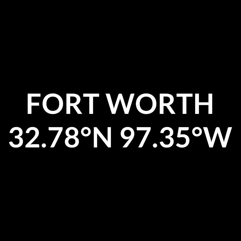 Coordonnées de Fort Worth, Texas, États-Unis
