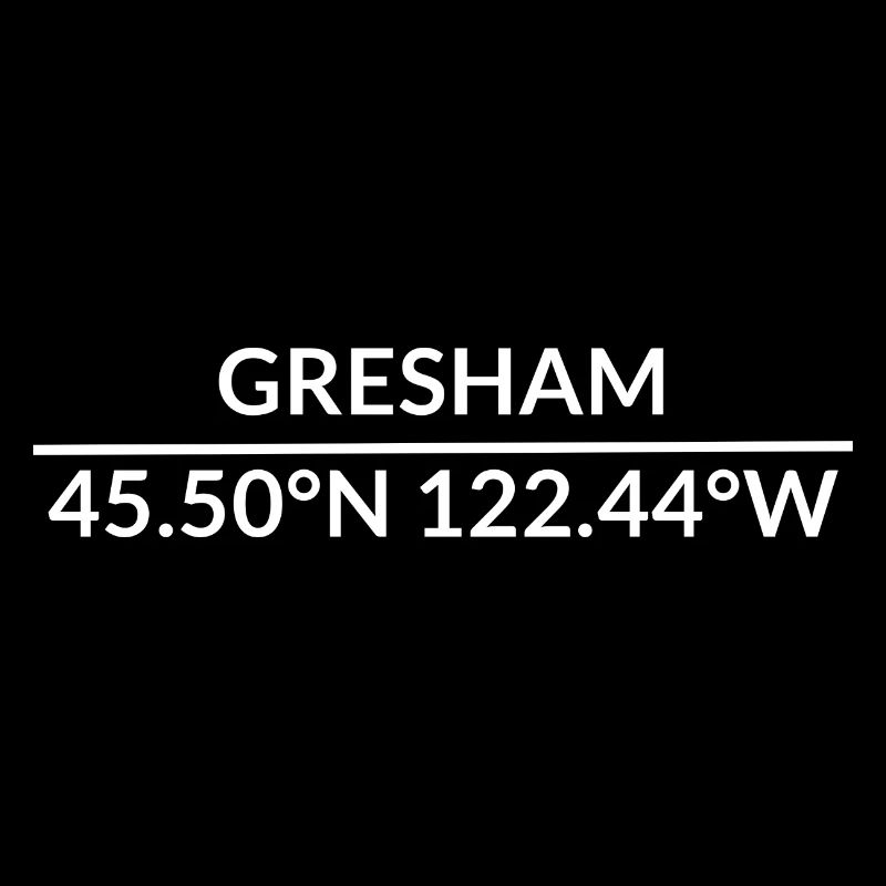 Coordonnées de Gresham, Oregon, États-Unis