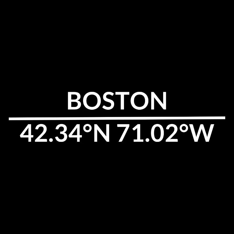 Coordonnées Boston, Massachusetts, États-Unis