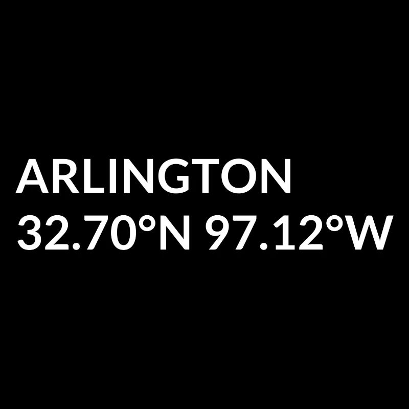 Arlington, Texas, USA Coordinates