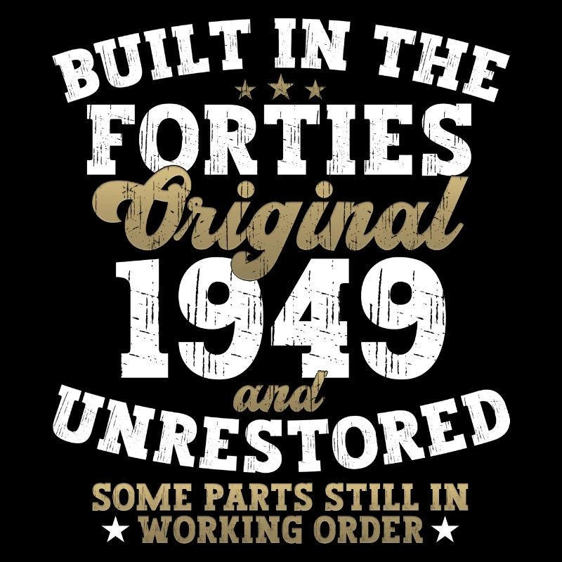 Construit dans les années quarante 1949 75e anniversaire Hommes