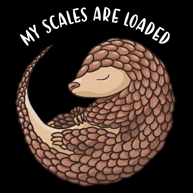 Mes écailles sont chargées Pangolin