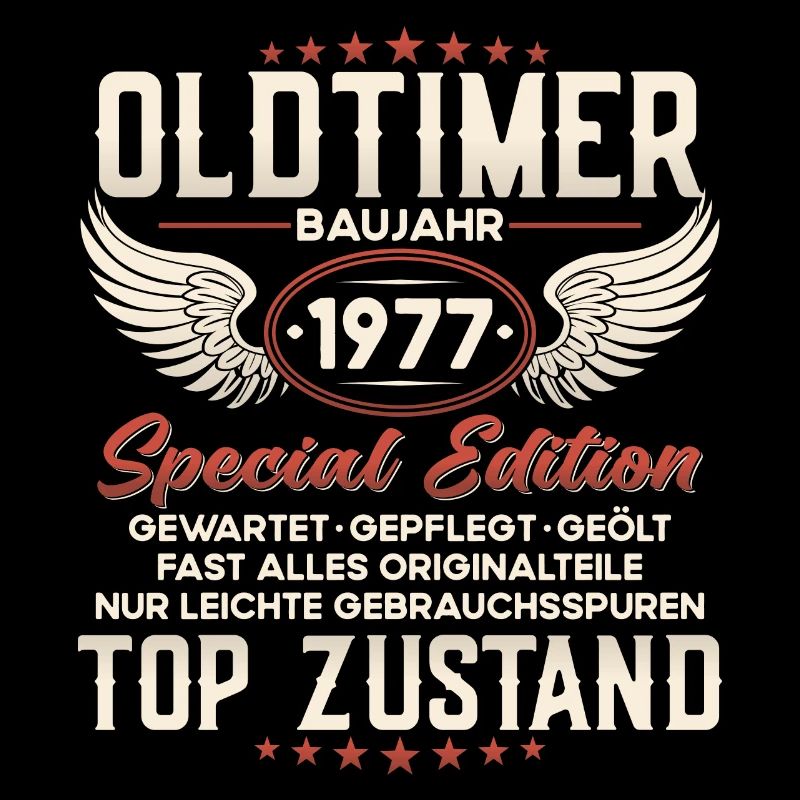 Oldtimer Baujahr 1977 Geburtstag Geschenk