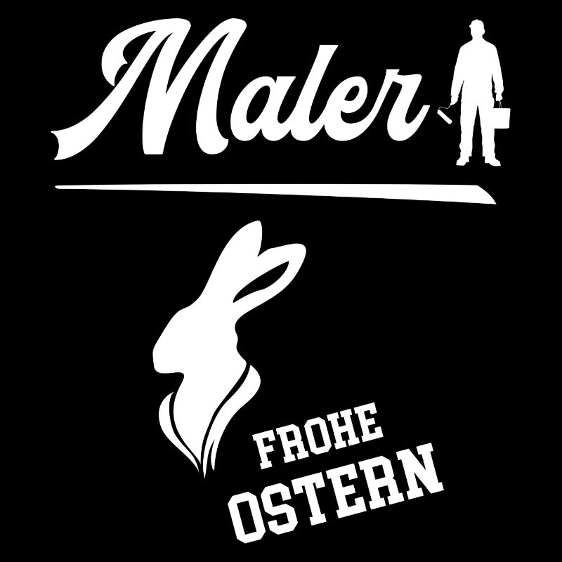 Maler Frohe Ostern Ostergeschenk Lackierer