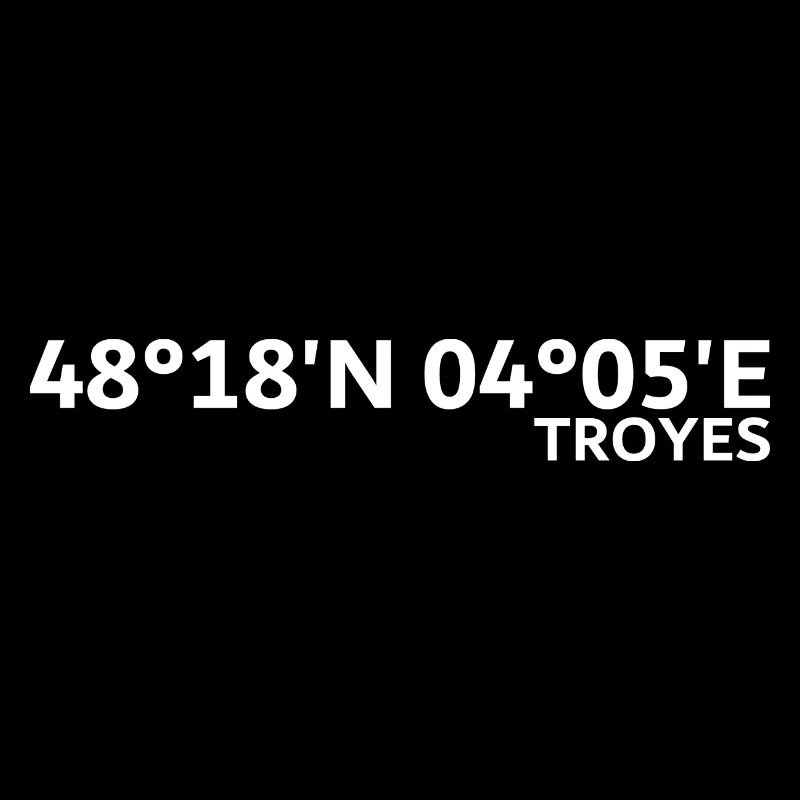 Troyes coordinates