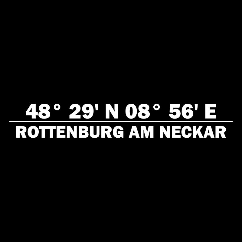 Rottenburg am Neckar coordinates
