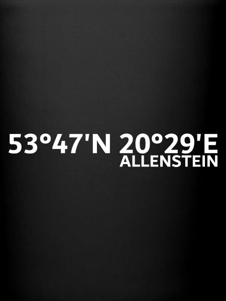 Coordonnées Allenstein