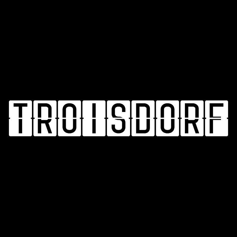 Panneau de l’aéroport de Troisdorf