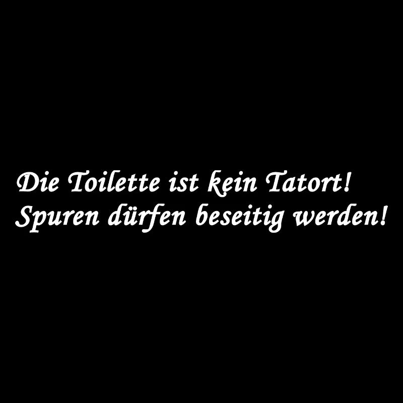 WC - Toiletten Tatort