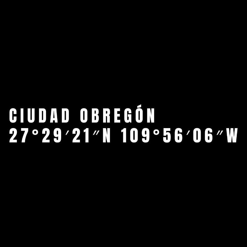 Coordonnées Sonora, Mexique