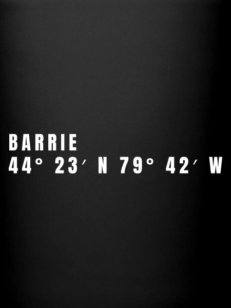 Barrie, Canada Coordonnées