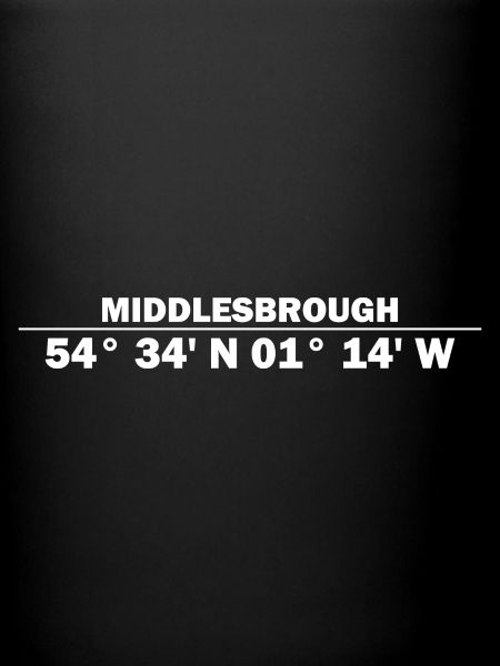 Coordonnées de Middlesbrough