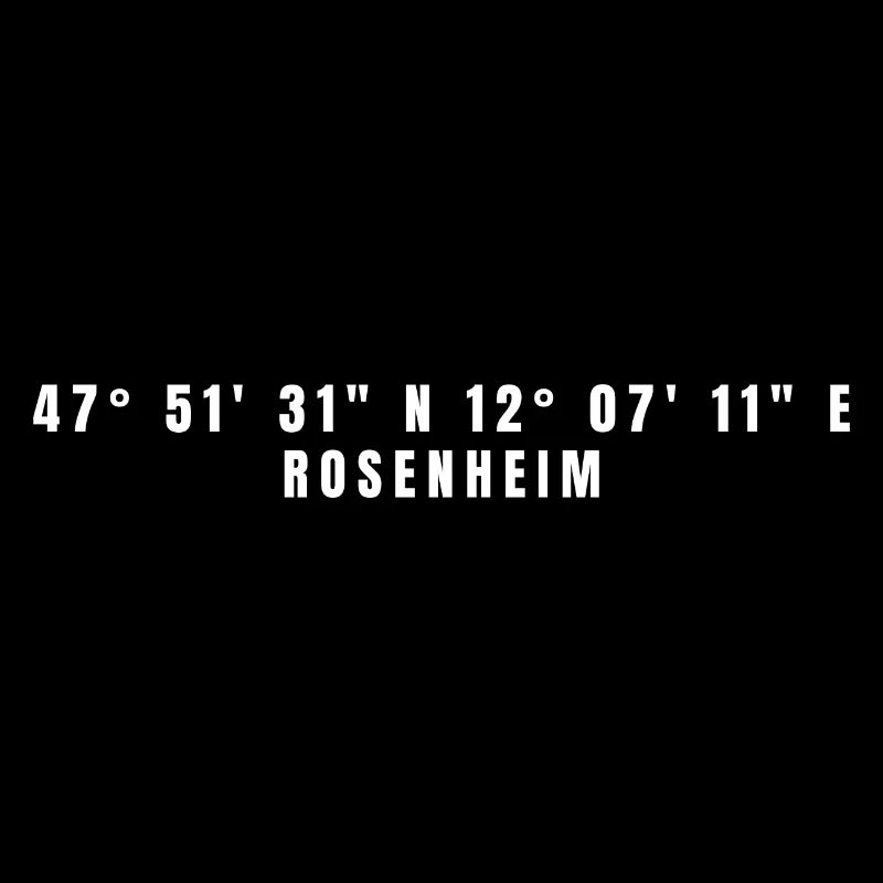Coordonnées Rosenheim Bavière