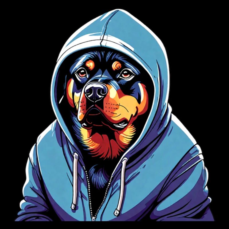 Sweat à capuche Rottweiler