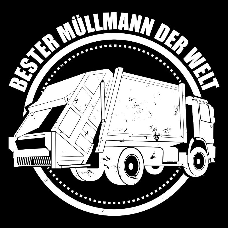 Garbage man waste management gift