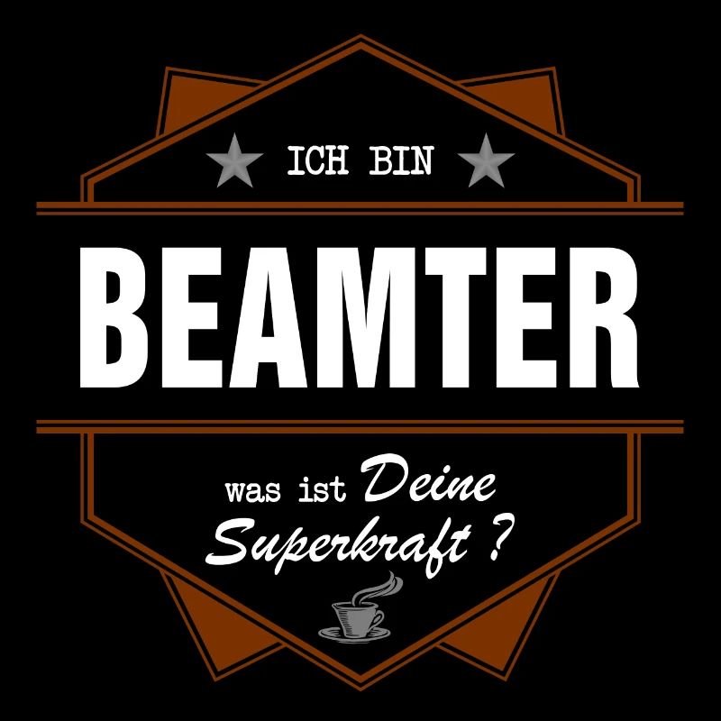 Beamter Superkraft hell