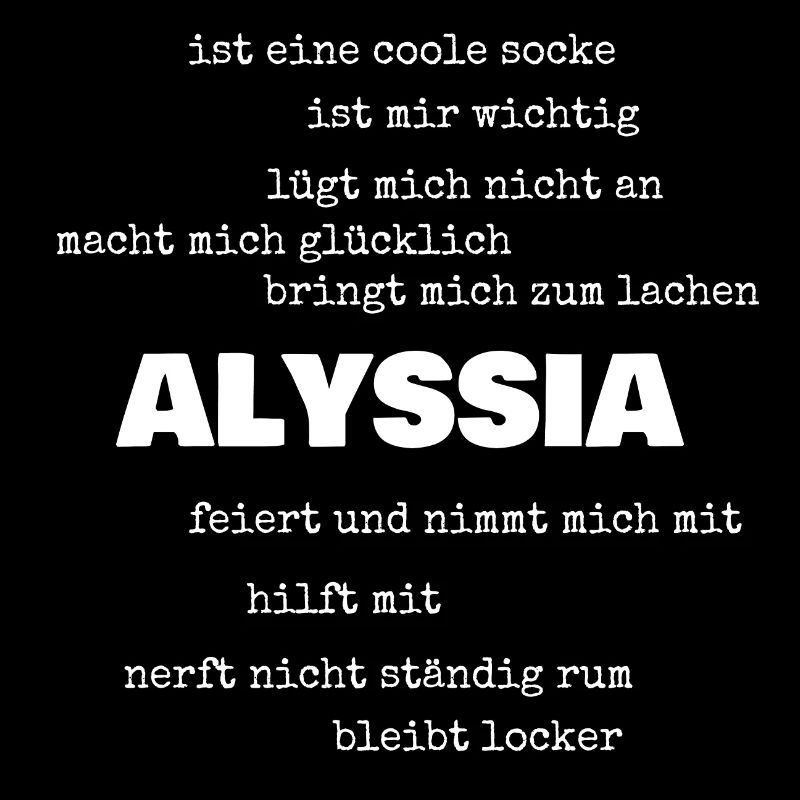 Spruch Alyssia