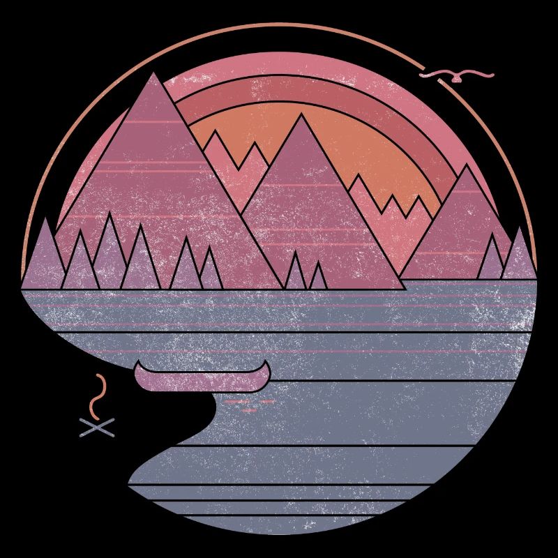 Graphique de montagne