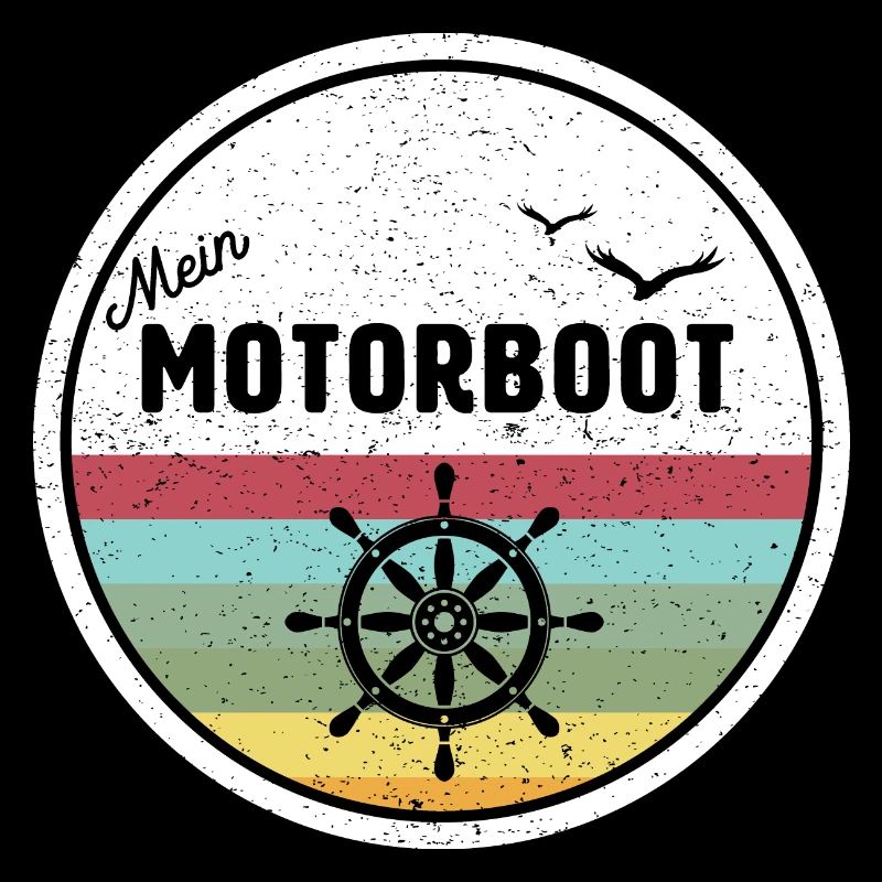 Mein Motorboot Retro