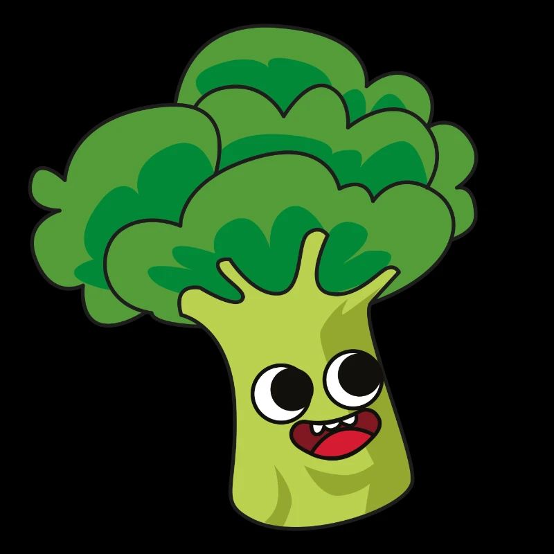 Broccoli Comic Vegan