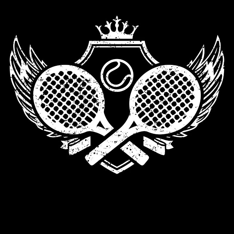 tennis logo crest