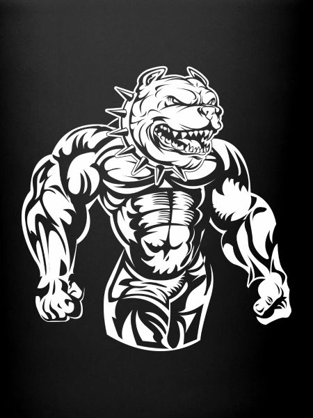 Bulldog muscles power