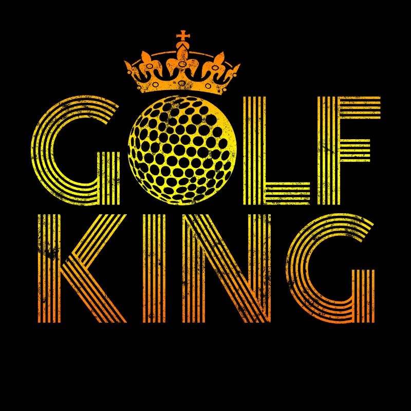 Golf King Spruch Krone