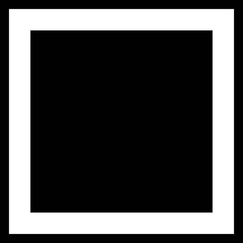 icon frame blank outline