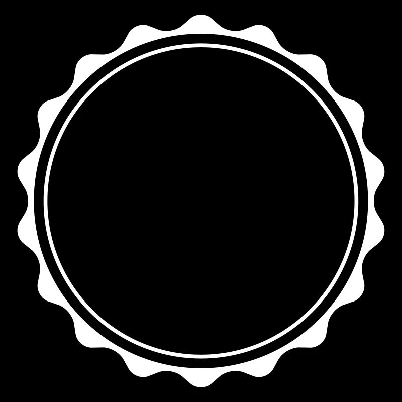 circle symbol blank emblem