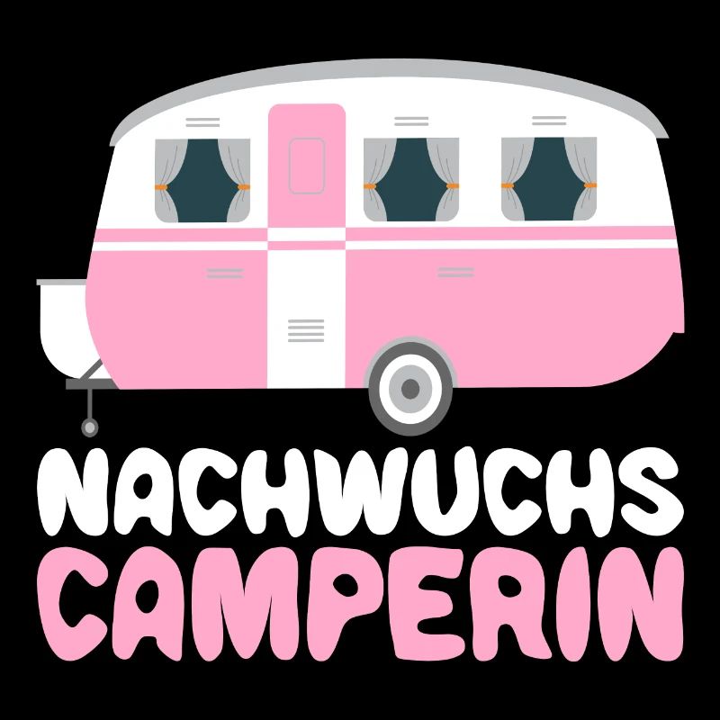 Nachwuchs Camperin Camping Baby Mädchen Kind