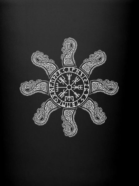 Symbole Drakkar Vikings