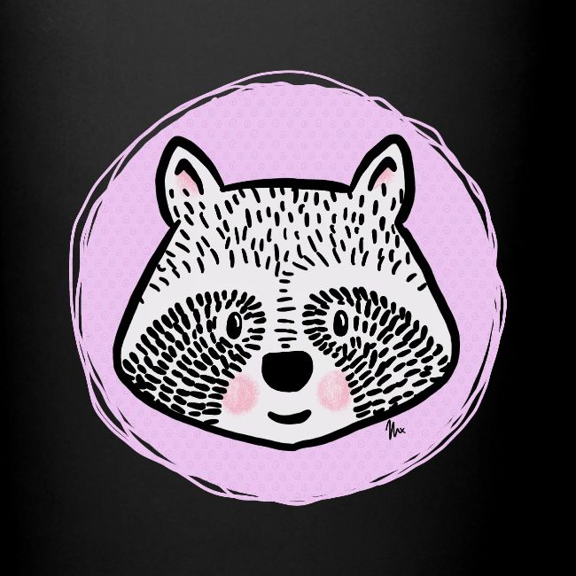 Süßer Waschbär - Portrait