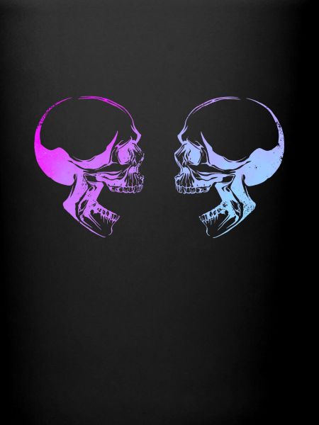 Double skull art