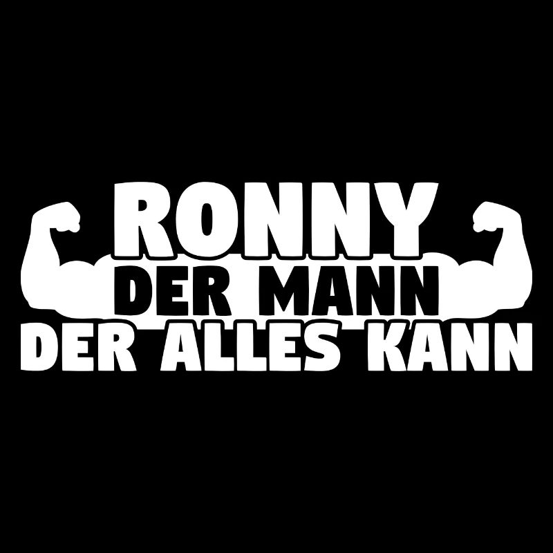 Ronny Der Mann Der Alles kann