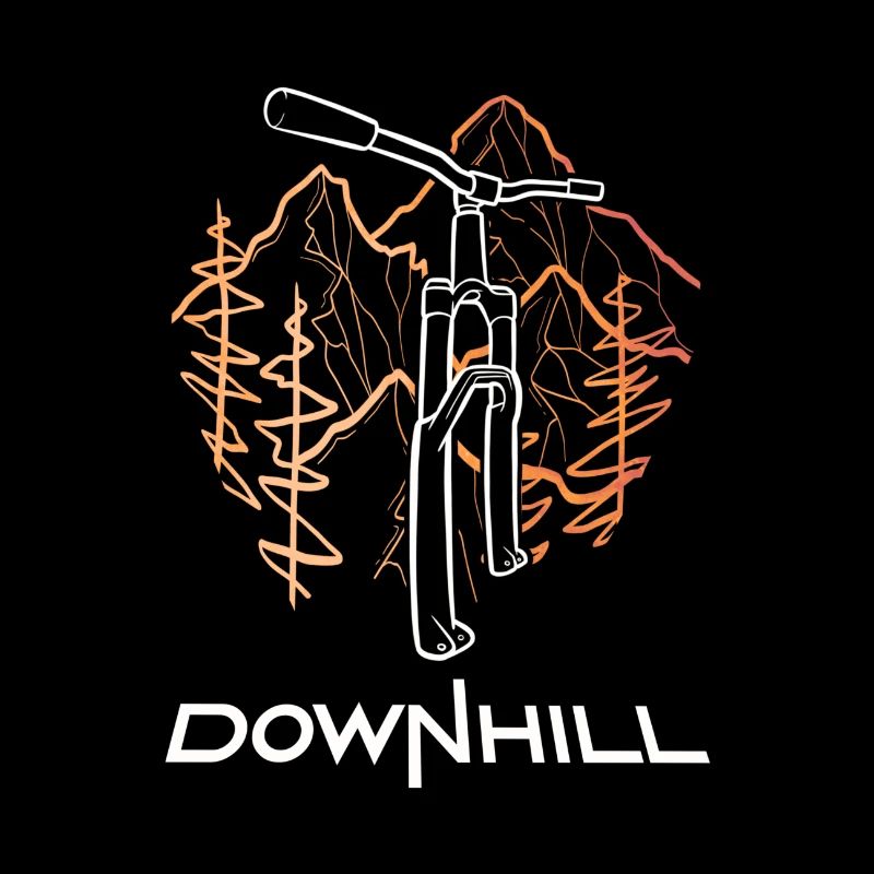 Downhill logo