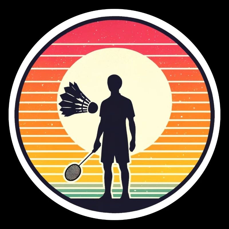 Badminton badminton joueur de badminton