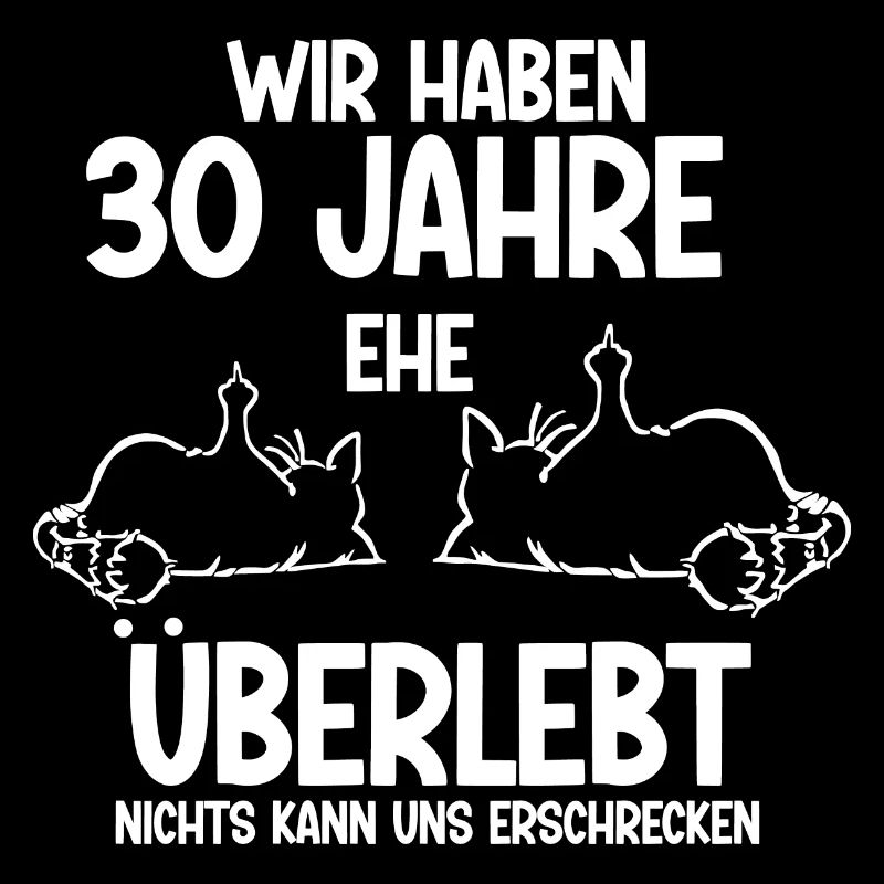 30 Jahre Ehe überlebt Perlen Hochzeit Hochzeitstag