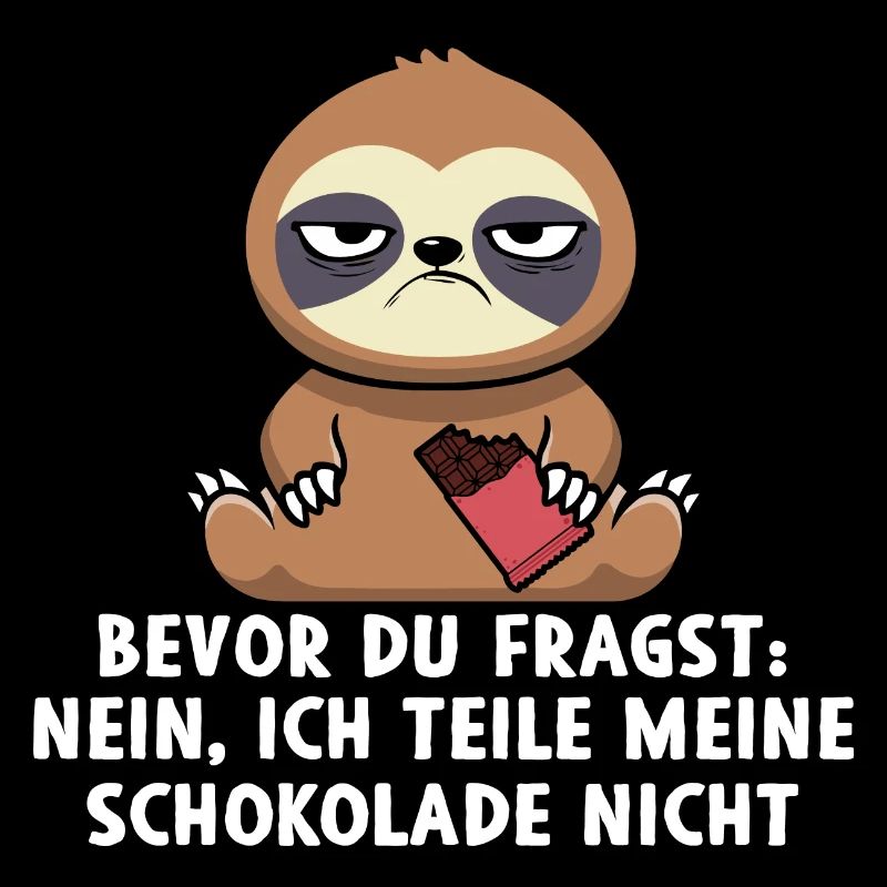 Bevor Du Fragst Ich Teile Schokolade Nicht