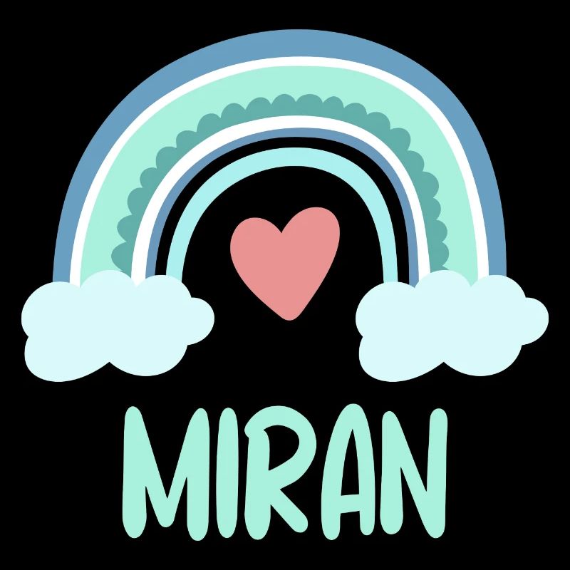 Miran Name Rainbow Baby