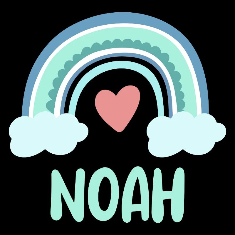 Noah Nom Rainbow Baby