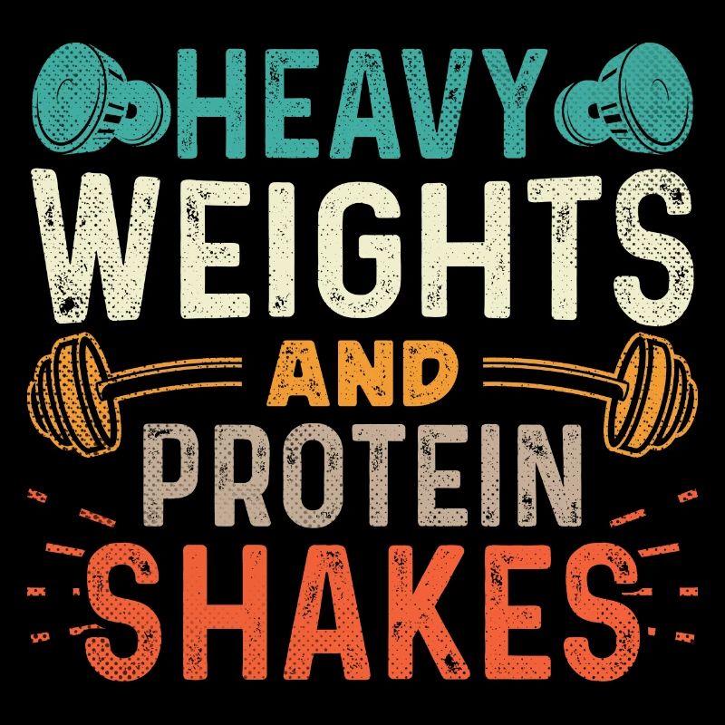 Musculation - Poids lourds et shakes protéinés