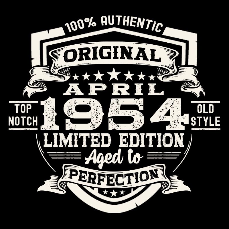 69 Birthday Man Original April Born 1954