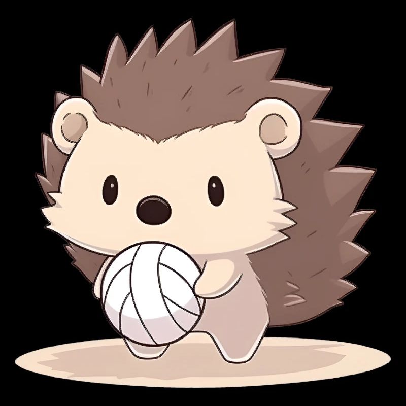 Hedgehog Beachvolleyball