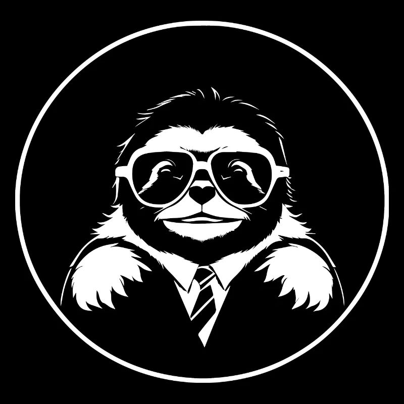 Sloths Anime Sloth Manga Sloth Sunglasses