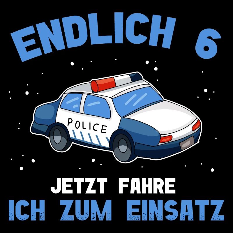 6 Geburtstag Polizei 6 Jahre Alt