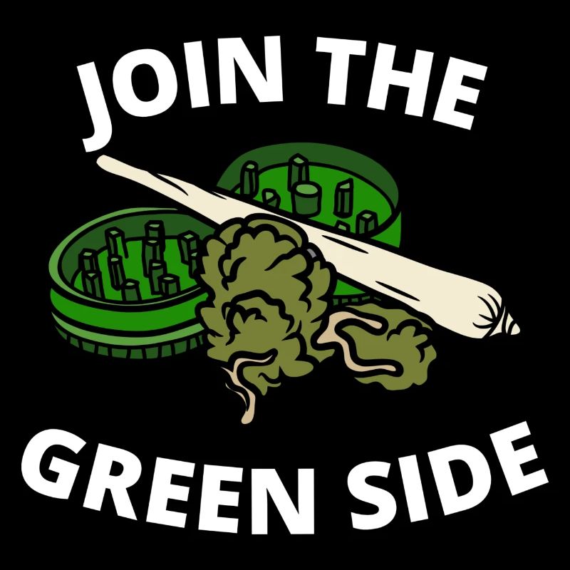 Rejoignez le côté vert Stoner Shirt