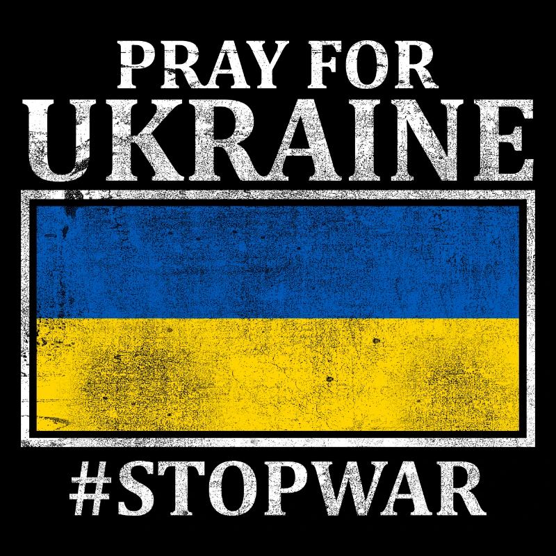 Drapeau de la guerre en Ukraine